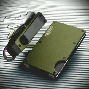 BusinessWallet Titan Olive Gift set